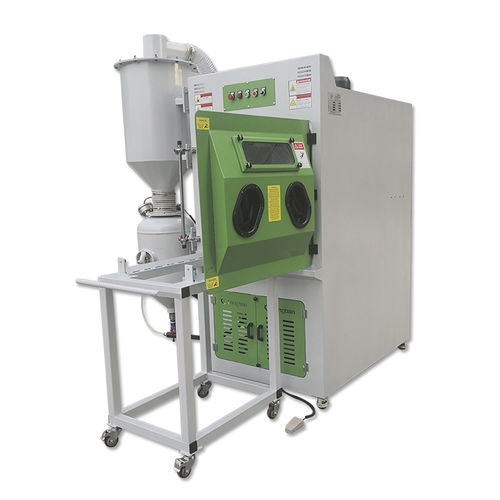 压力式喷砂间 - TB-PN850FT - Tongbao Surface Processing Equipment - 手动 / 带有旋转台
