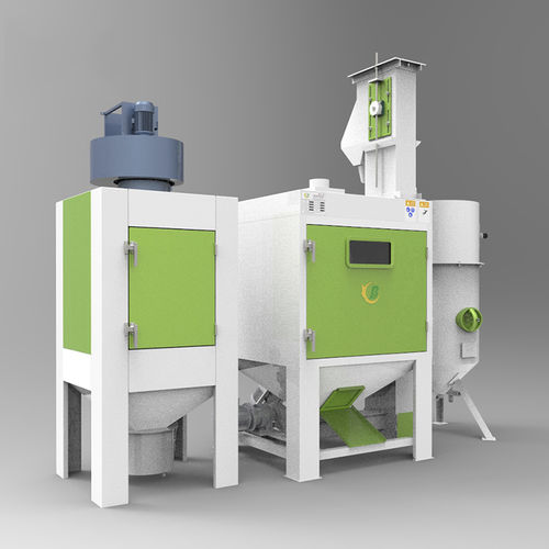 自动喷砂机 - TB-NR1111-2P - Tongbao Surface Processing Equipment - 降压式 / 用于表面处理 / 滚筒