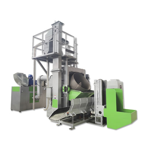 滚筒抛丸机 - TBTS 300 - Tongbao Surface Processing Equipment - 涡轮 / 用于弹簧 / 用于散料
