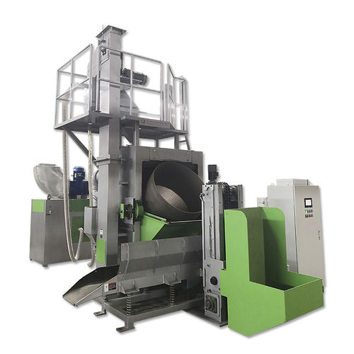 滚筒预应力喷丸机 - TBTS150 - Tongbao Surface Processing Equipment - 涡轮 / 用于弹簧 / 塑料零件