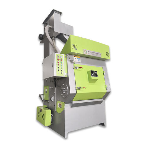 带式抛丸机 - TB-NAW 100L - Tongbao Surface Processing Equipment - 滚筒 / 涡轮 / 用于金属