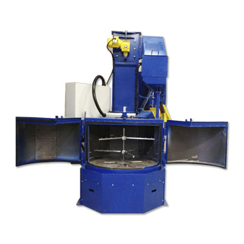 旋转台式抛丸机 - TB-RT650 - Tongbao Surface Processing Equipment - 涡轮 / 用于金属 / 用于散料