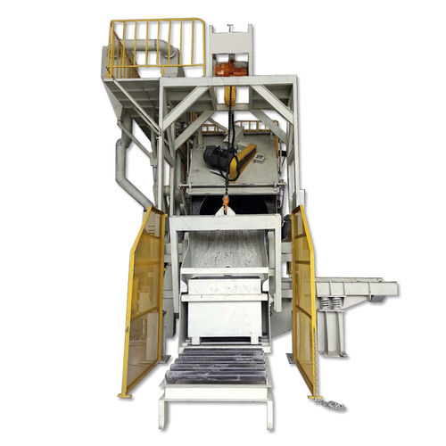 滚筒抛丸机 - TB-ND1000 - Tongbao Surface Processing Equipment - 涡轮 / 用于金属 / 塑料零件