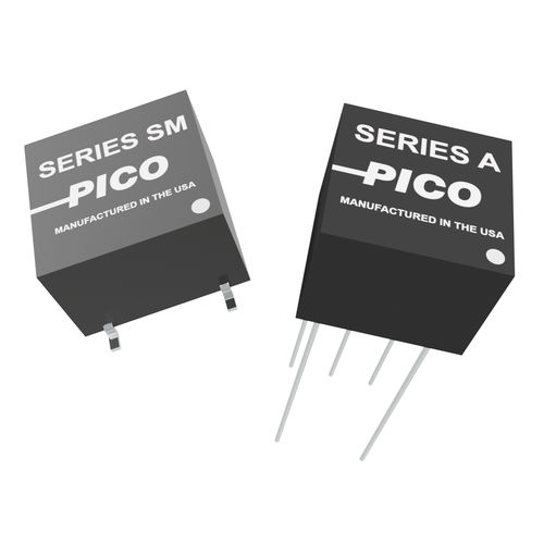 DC/DC变流器 / 非稳压 - A & SM Series  - Pico Electronics - 绝缘 / 封装 / 插入式