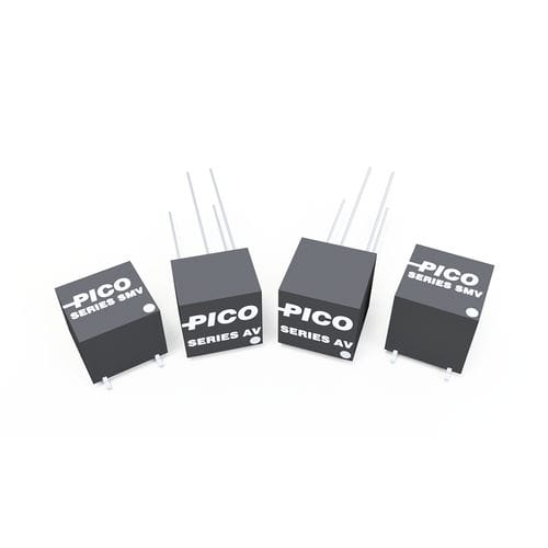 DC/DC变流器 / 非稳压 - AV & SMV Series  - Pico Electronics - 绝缘 / 封装 / 插入式