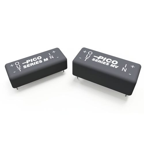 DC/DC变流器 / 非稳压 - M & MV Series - Pico Electronics - 绝缘 / 封装 / 工业