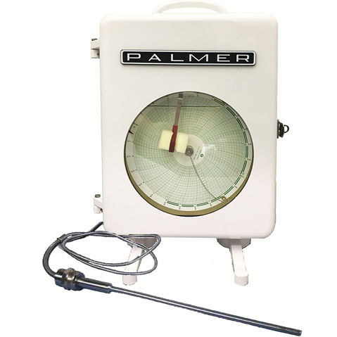 有纸记录仪 - Palmer Wahl Instruments, Inc. - 温度 / 圆形
