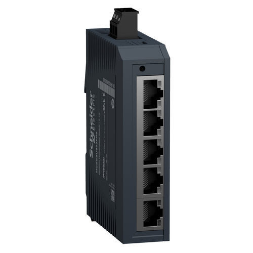 非管理型以太网交换机 - MCSESU053FN0 - Schneider Electric - 5端口 / DIN导轨 / 标准
