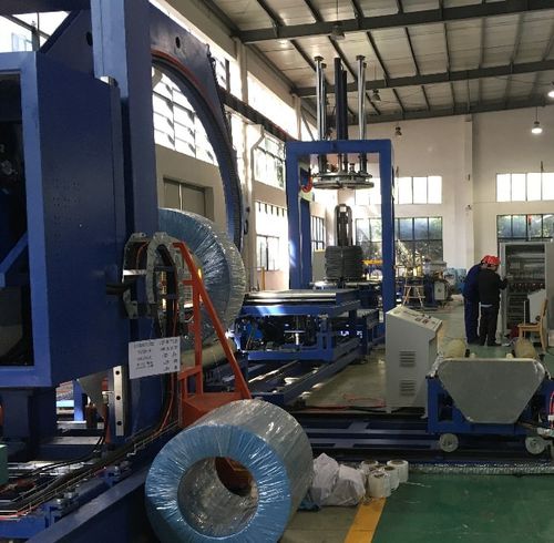 自动捆扎机 - Shanghai Fhope machinery co.,ltd - 线盘 / 立式 / 压实