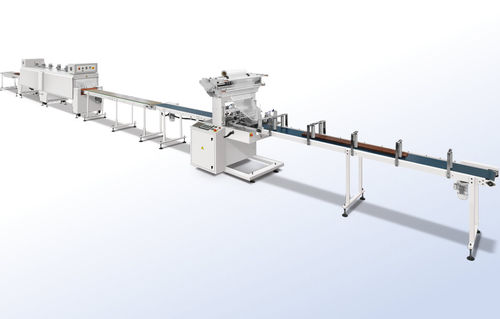 自动收缩包装机 - SK-080E - Shanghai Fhope machinery co.,ltd - 管道 / 地面用 / 热收缩通道