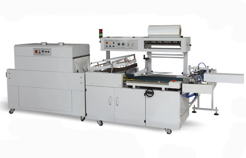 全自动收缩包装机 - FP-400LC+SH-450C - Shanghai Fhope machinery co.,ltd - 用于纸箱 / 带有封口线 / 卧式