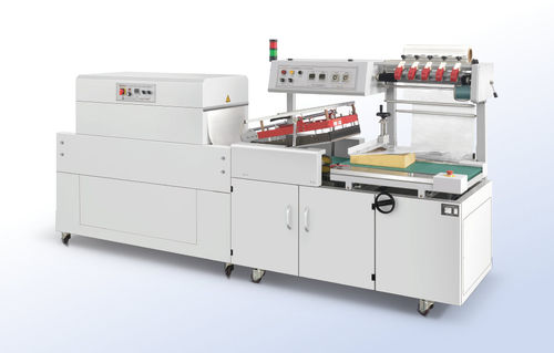 全自动收缩包装机 - FP-400LA+SH-450C - Shanghai Fhope machinery co.,ltd - 热收缩通道 / 带有封口线