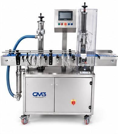 自动灌装封盖一体机 - START LINE - CM3 ENGINEERING SRL - 用于粘稠液体 / 工业