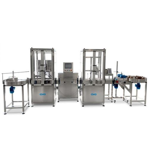 带包装系统填充封口生产线 - CM3 ENGINEERING SRL - 自动