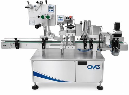 瓶子标签机 - CM3 ENGINEERING SRL - 试验罐 / 顶面 / 食品行业
