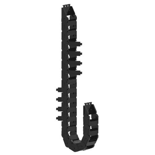 开口扣式拖链 - CK15 F series - CKS KABLO TAŞIYICI SIS. SAN. TIC. A.S. - 开口 / 塑料 / 带分离器