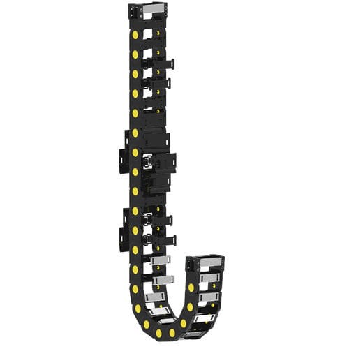 开口扣式拖链 - CK60 A Series - CKS KABLO TAŞIYICI SIS. SAN. TIC. A.S. - 开口 / 塑料 / 带分离器