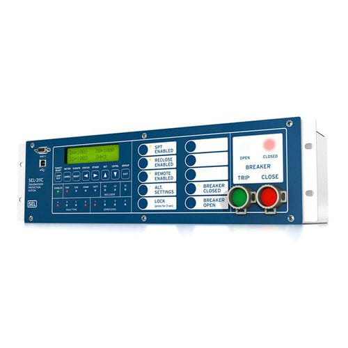 电压保护继电器 - SEL-311C - Schweitzer Engineering Laboratories - 重合闸控制 / 传输线