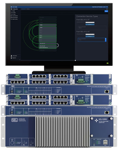 16端口式网络交换机 - SEL-2740S / SEL-5056 - Schweitzer Engineering Laboratories - 以太网 / 机架式