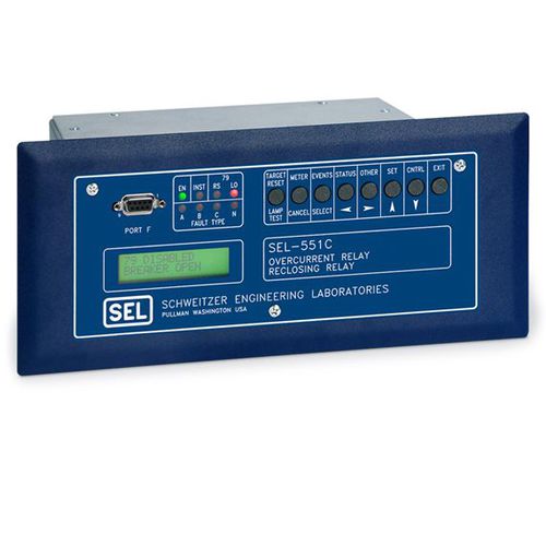 过载保护继电器 - SEL-551C - Schweitzer Engineering Laboratories - 数字 / 可配置 / 可调节