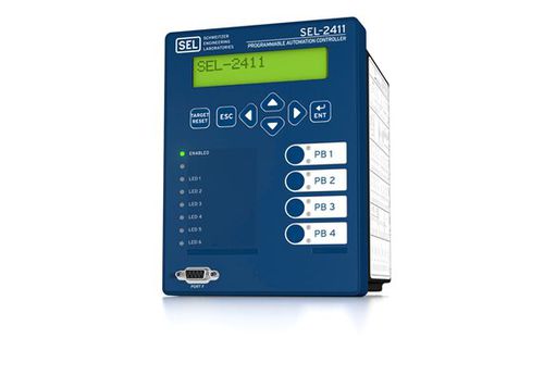 可编程自动化控制器 / 面板安装 - SEL-2411 - Schweitzer Engineering Laboratories - 内置I/O / 以太网 / MODBUS