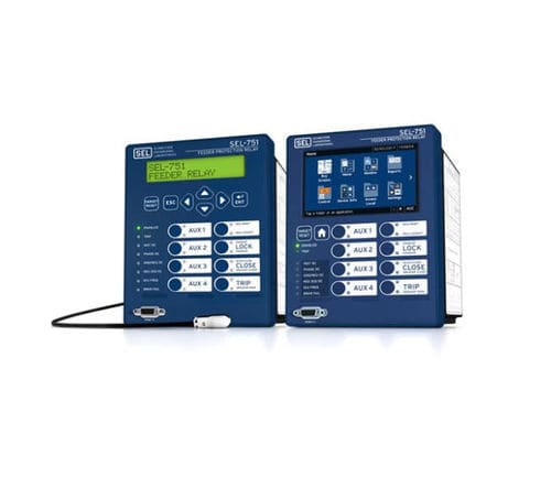 过压保护继电器 - SEL-751 - Schweitzer Engineering Laboratories - 过载电流 / 电弧 / 欠压