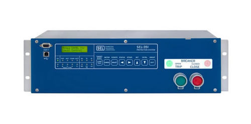 过压保护继电器 - SEL-351 - Schweitzer Engineering Laboratories - 过载电流 / 面板安装 / 数字