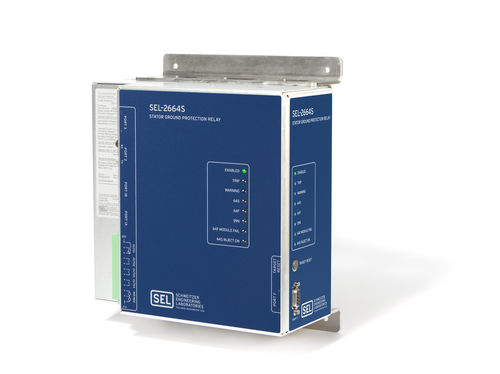电压保护继电器 - SEL-2664S - Schweitzer Engineering Laboratories - 用于发电机 / 面板安装 / 数字