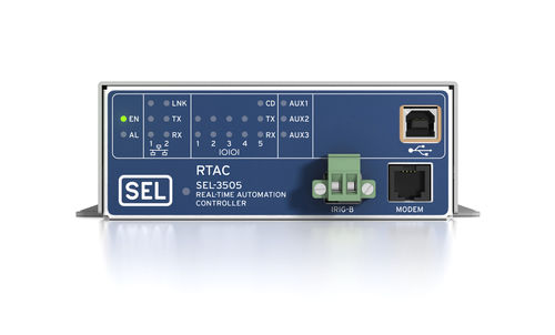 DIN导轨可编程控制器 - SEL-3505 series - Schweitzer Engineering Laboratories - 紧凑型 / 内置I/O / 以太网