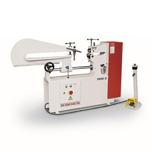 手动剪切机 - DKM series - EBR METAL MACHINE&FOREIGN TRADE CO LTD - 用于金属 / 环形 / 机动