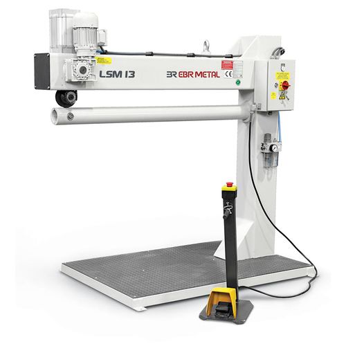 气动装订封箱机 - LSM series - EBR METAL MACHINE&FOREIGN TRADE CO LTD - 用于金属板