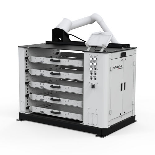 机器进料机器人加工单元 - ProFeeder X-XL - EasyRobotics - 用于输送机 / 紧凑型 / 带零件存储箱