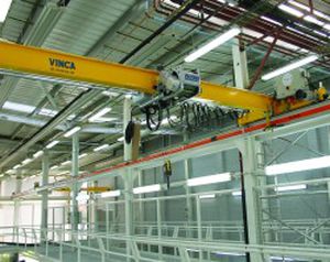 单梁桥式起重机 - VINCA EQUIPOS INDUSTRIALES
