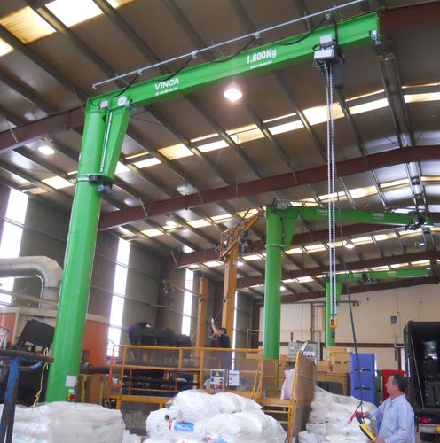 立柱式旋臂起重机 - VINCA EQUIPOS INDUSTRIALES