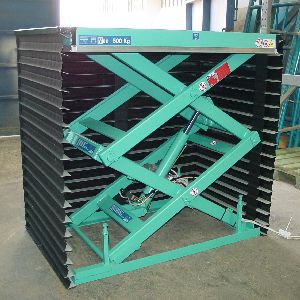 双剪式升降平台 - VINCA EQUIPOS INDUSTRIALES - 电动液压 / 固定 / 倾斜