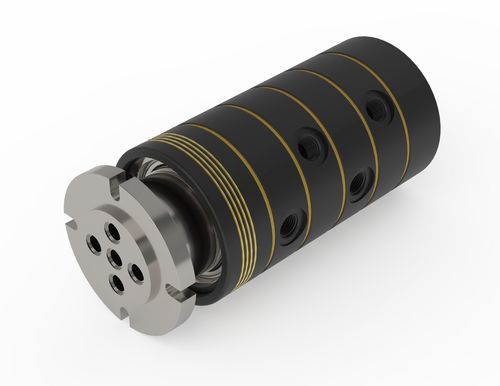 水旋转接头 - M1-C4 - ROTOTECH MAKİNA SAN. VE DIŞ TİC. LTD. ŞTİ. - 用于油 / 4 通道 / 用于连续浇铸