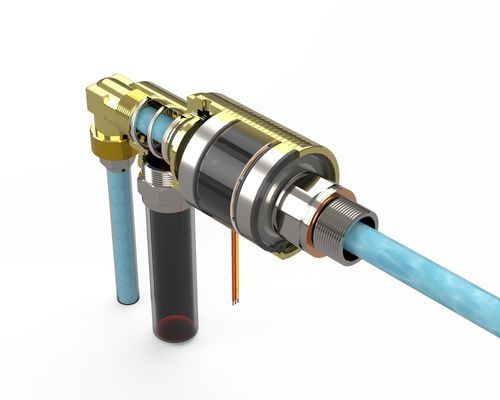 水旋转接头 - 3000 E Series - ROTOTECH MAKİNA SAN. VE DIŞ TİC. LTD. ŞTİ. - 用于连续浇铸 / 工业 / 用于风力涡轮机
