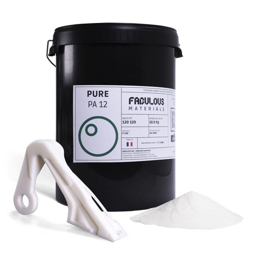 Nylon®3D打印粉末 - PURE PA12 - FABULOUS - PA / 耐磨损 / 耐化学腐蚀