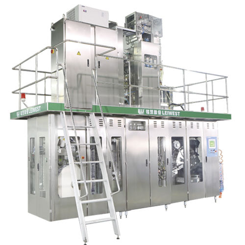 自动灌装机 - LWG6F - GUANGZHOU LEIWEST PAK CO.,LTD. - 砖盒 / 酱料 / 用于糊状产品