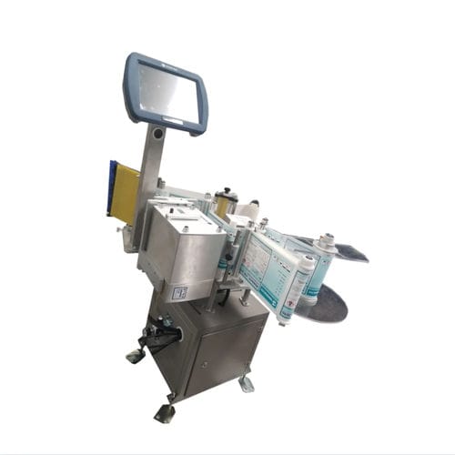 立式贴标机 - C4-2 - Changchun Rochiev Intelligent Equipment Manufacturing Co., Ltd. - 自动 / 油桶 / 易拉罐