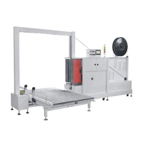 自动捆扎机 - STRAPP004 - Changchun Rochiev Intelligent Equipment Manufacturing Co., Ltd. - 货盘 / 食品行业 / 立式