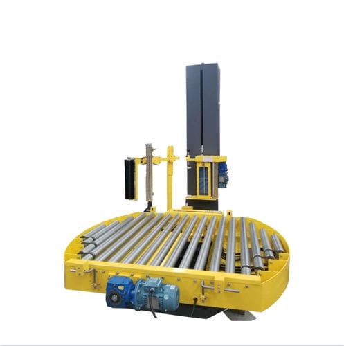 旋转托盘式缠绕打包机 - Changchun Rochiev Intelligent Equipment Manufacturing Co., Ltd. - 卧式 / 自动 / 货盘