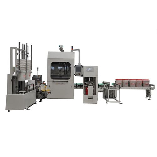 自动灌装生产线 - A51 - Changchun Rochiev Intelligent Equipment Manufacturing Co., Ltd. - 易拉罐 / 用于桶 / 液体