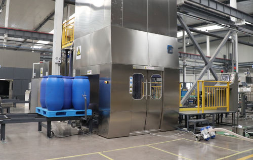 高速灌装系统 - RF-61 - Changchun Rochiev Intelligent Equipment Manufacturing Co., Ltd. - 自动 / 油桶 / 农药