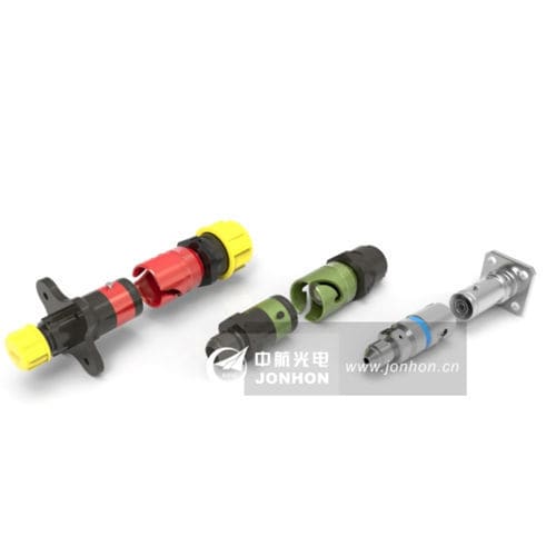 数据连接器 - TSA series - AVIC JONHON OPTRONIC TECHNOLOGY CO., LTD. - 音频视频 / 推挽式 / 卡口式