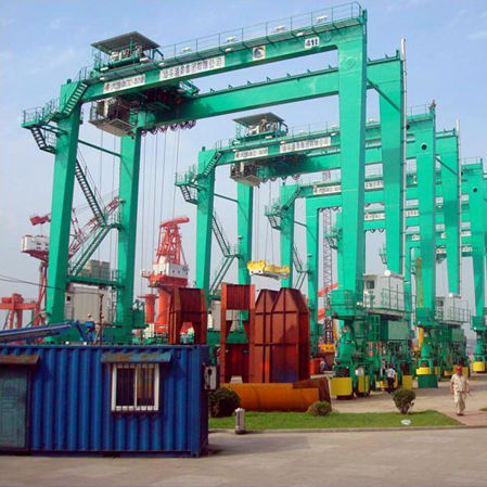 轮胎式龙门吊 - DALIAN HUARUI HEAVY INDUSTRY GROUP CO.,LTD. - 海洋应用 / 集装箱