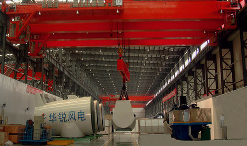 单梁桥式起重机 - DHQD series - DALIAN HUARUI HEAVY INDUSTRY GROUP CO.,LTD.