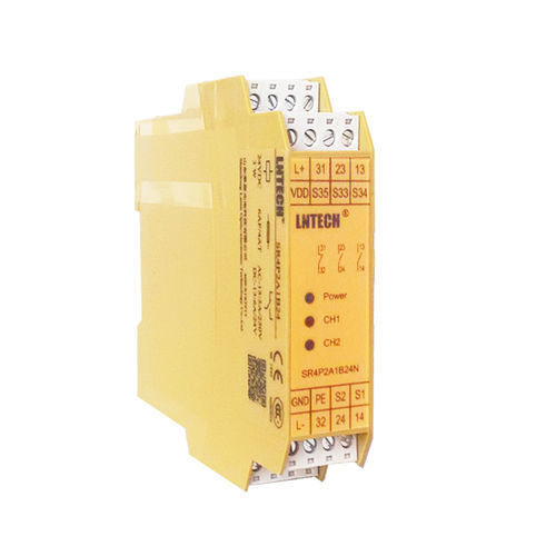 紧急制动安全监控继电器 - SR4P2A1B24C - Shandong laien optic-electronic technology co.,ltd. - 用于光幕 / 1NF / 2NO
