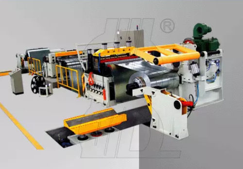 条带切割线（纵切） / 金属带 - HL-ZJ1250-90A - Hengli CNC TechnologyCo., Ltd - 卷材送料