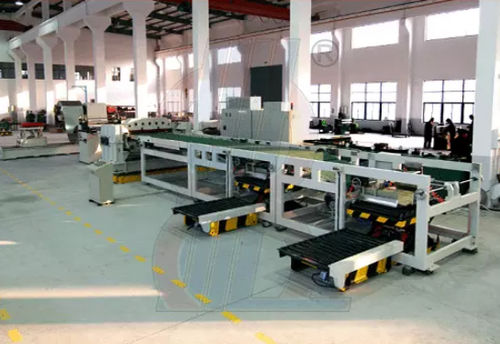 冲头式切割流水线 - FS-1 - Hengli CNC TechnologyCo., Ltd - 用于铝 / 片材 / 线圈